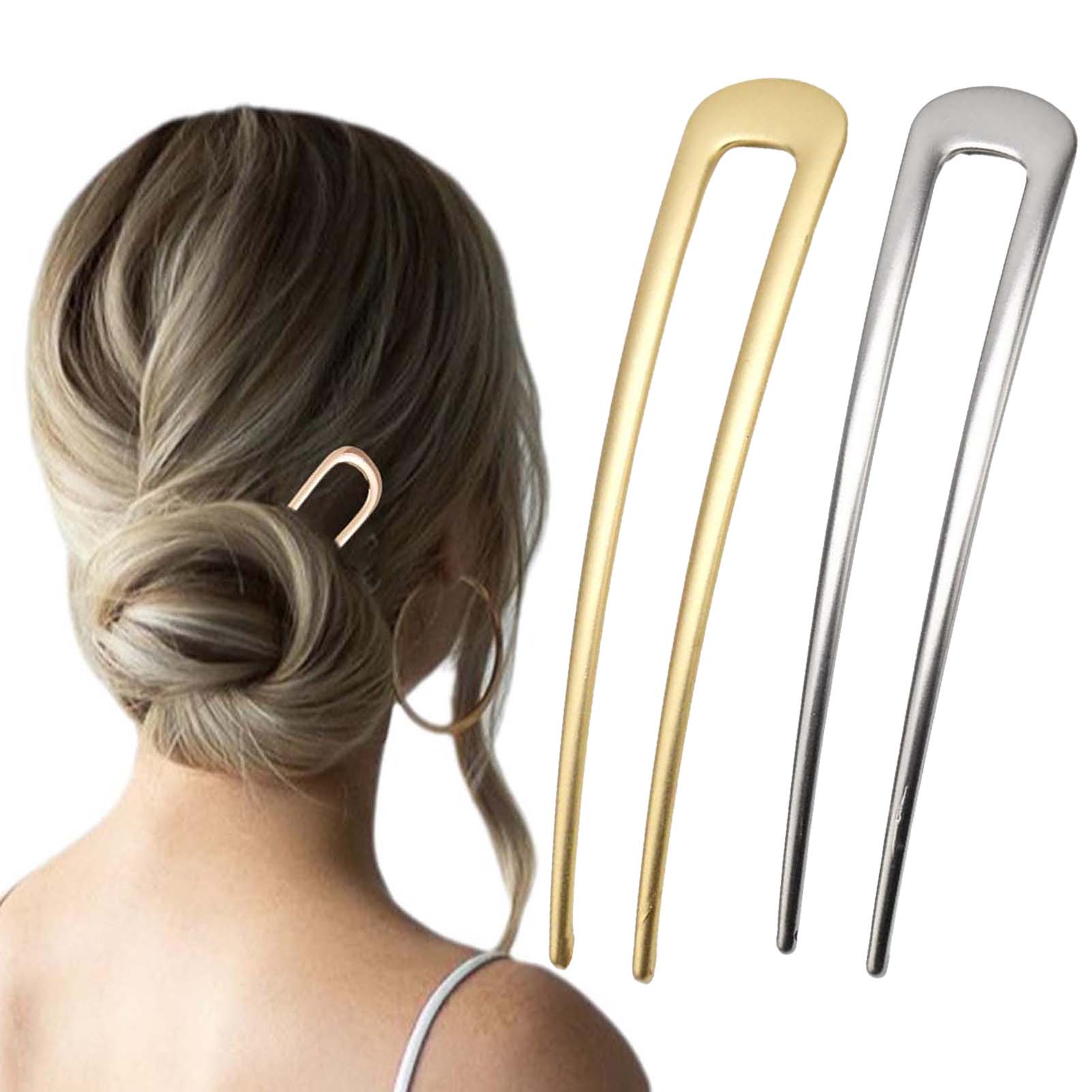 French U Shaped Hair Pins Vint - đánh giá và giá Hair Bundles