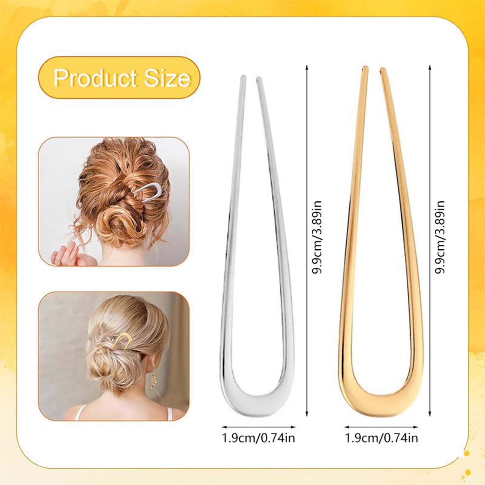 French U Shaped Hair Pins Vint - đánh giá và giá Hair Bundles