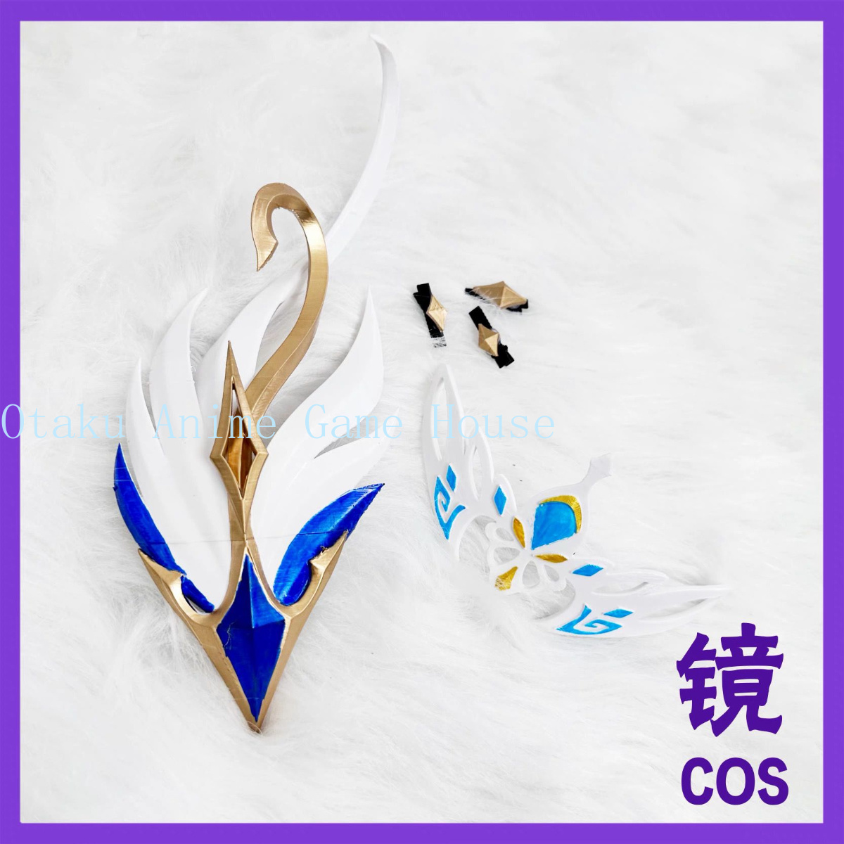 Genshin Impact Odette Cosplay  - đánh giá và giá Hair Clips