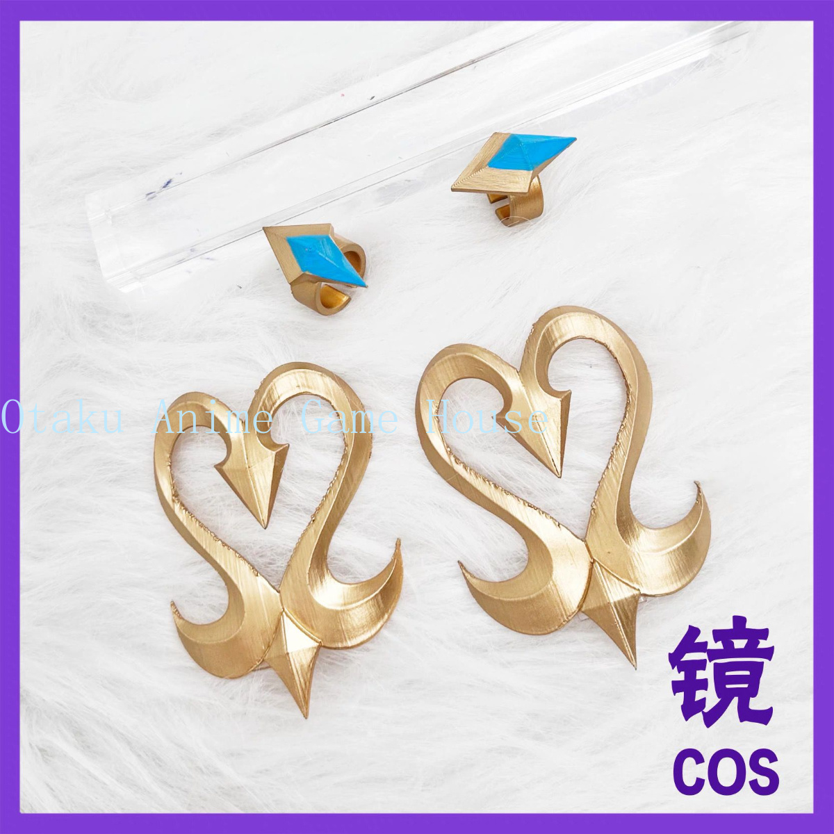 Genshin Impact Odette Cosplay  - đánh giá và giá Hair Clips