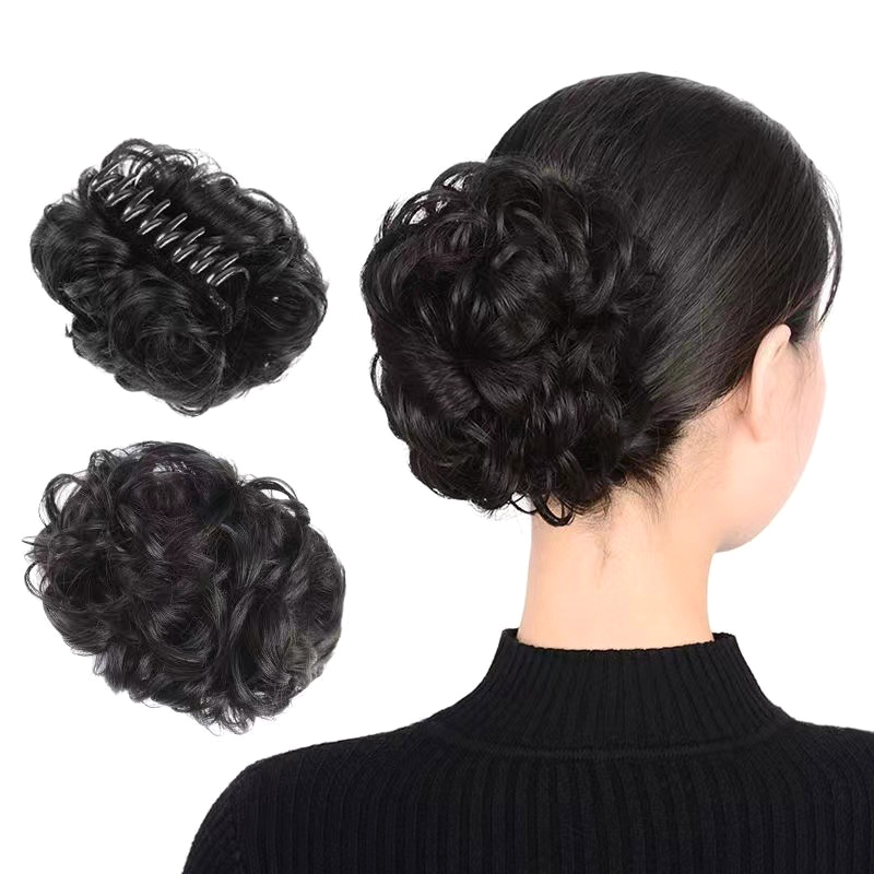 New Synthetic Chignon Messy Bu - đánh giá và giá Claw Clip Messy Bun Hair Piece