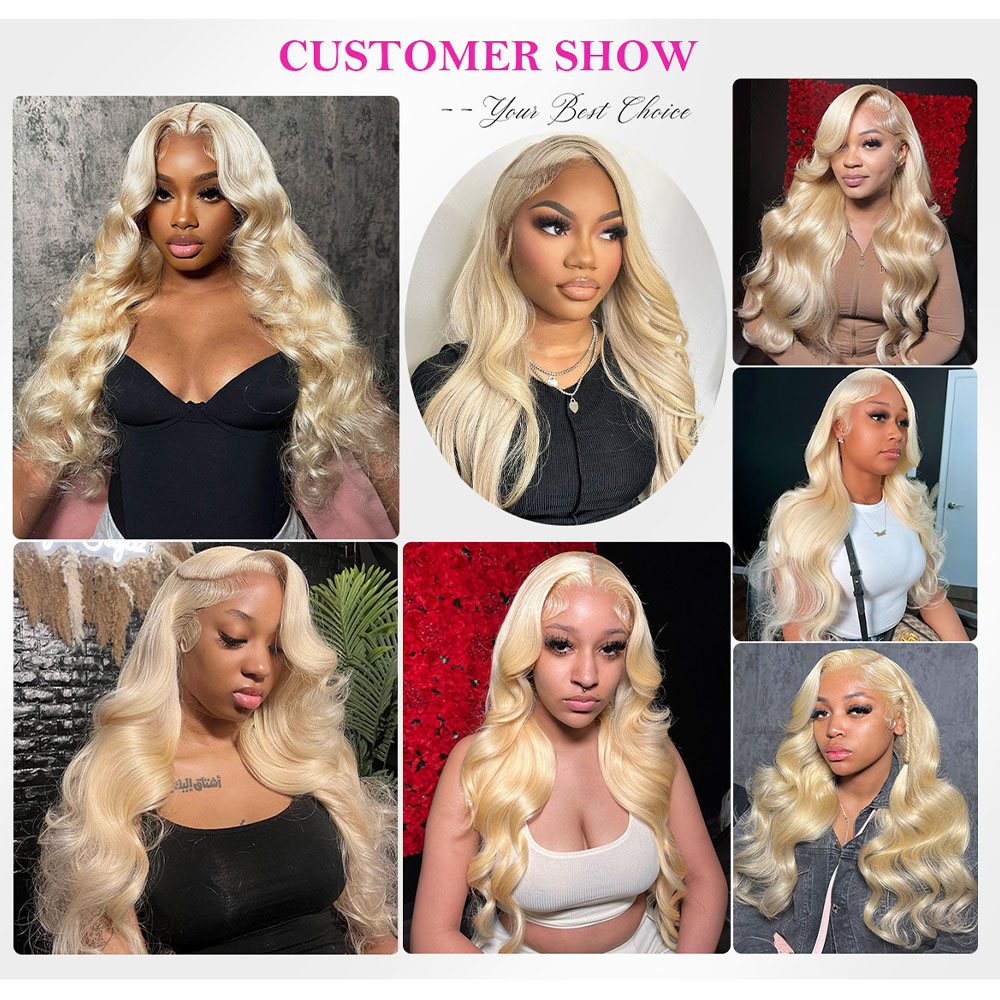 613 Blonde 13x6 13x4 HD Lace F - đánh giá và giá 613 Blonde Body Wave Lace Front Wig