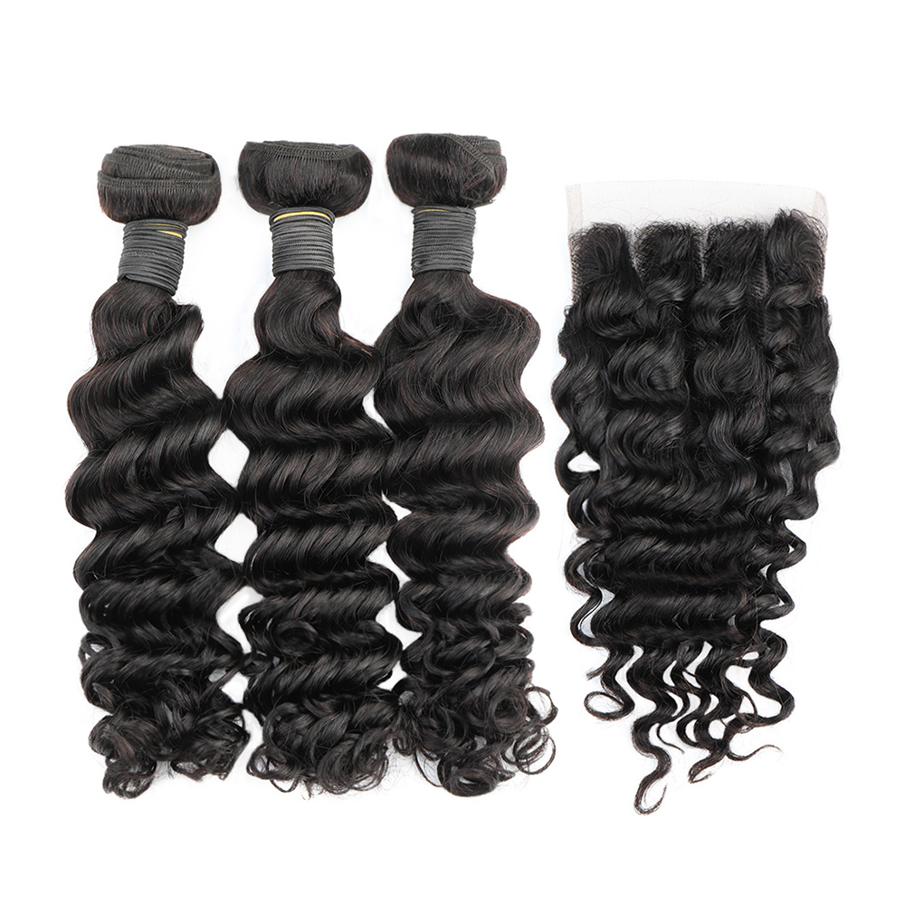 Deep Wave Bundles with Closure - đánh giá và giá Deep Wave 3 Bundles With Closure
