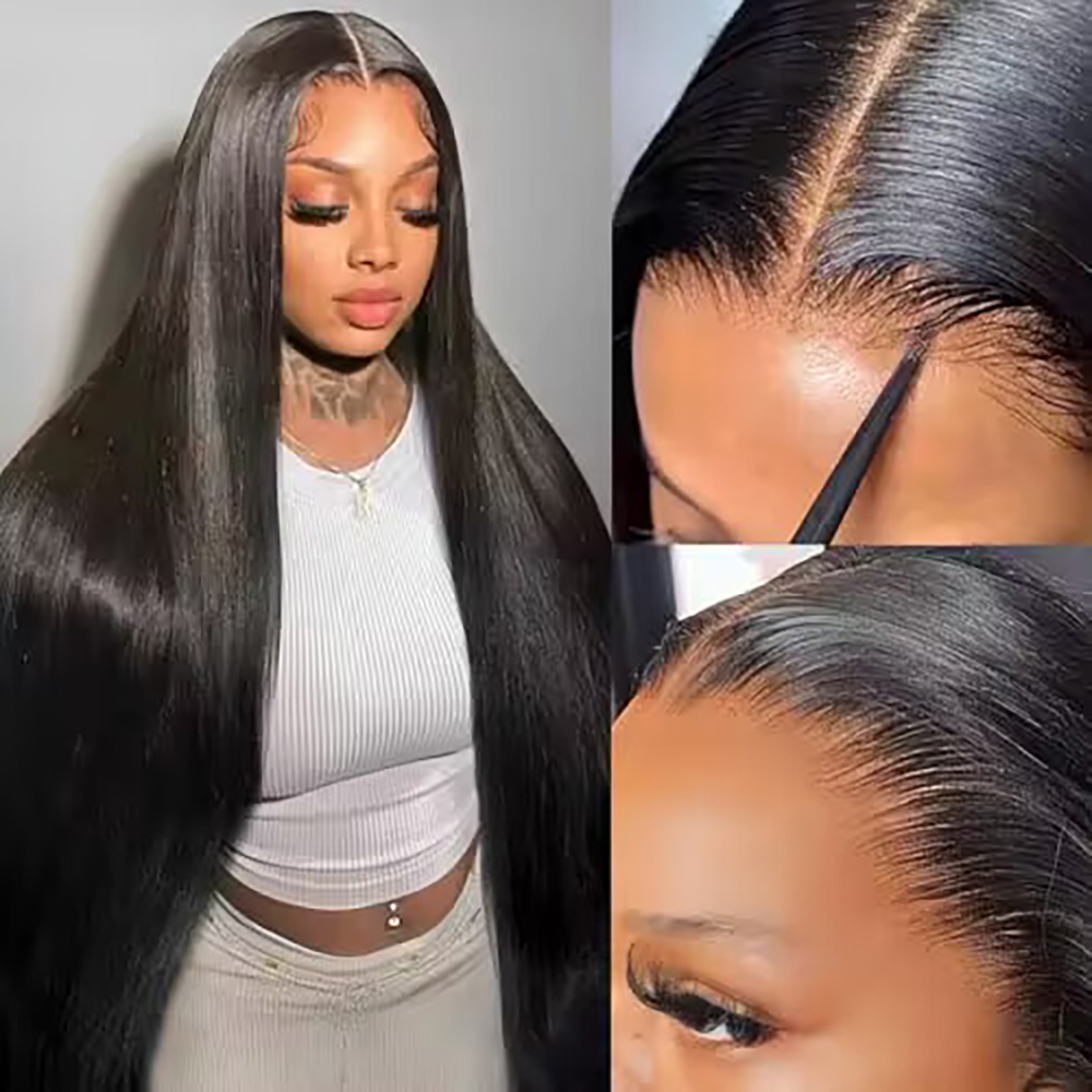 200% Density Bone Straight 7x6 - đánh giá và giá Human Hair Wigs